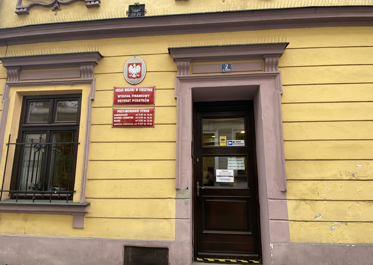 Budynek Wydziału Finansowego i referatu Podatku fot. BSK