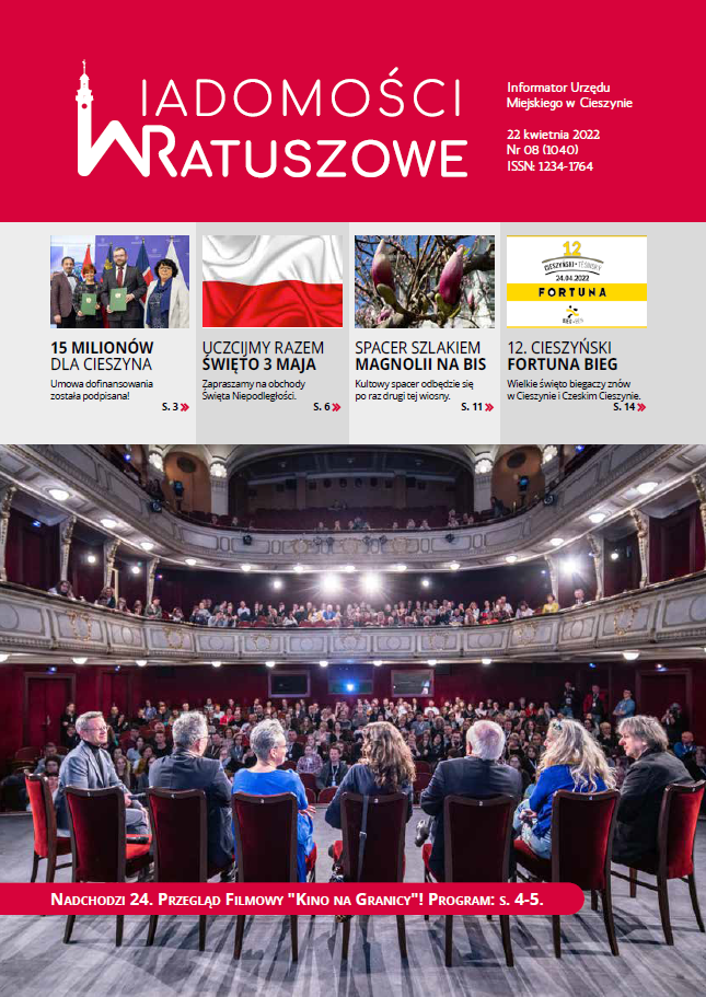 Okładka Wiadomości Ratuszowych nr 8.