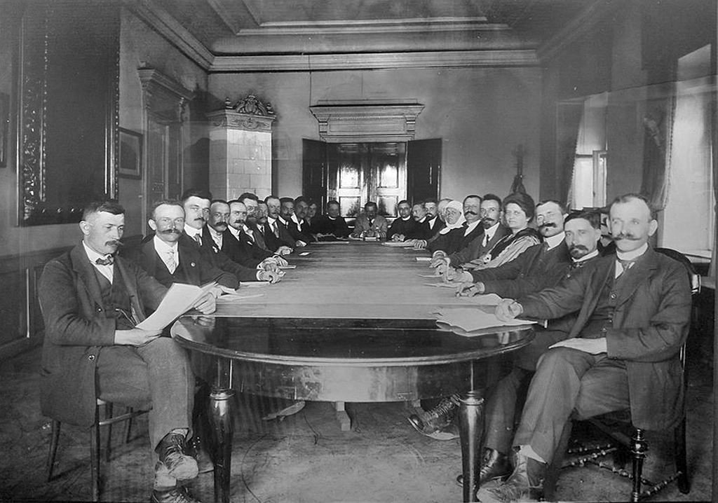 Rada Narodowa Księstwa Cieszyńskiego. Fot.: Muzeum Śląska Cieszyńskiego