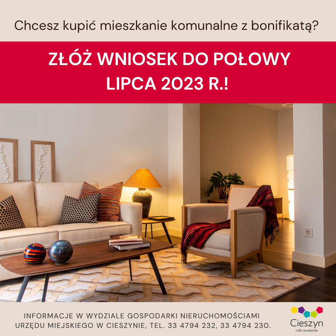 Grafika informacyjna z napisem: