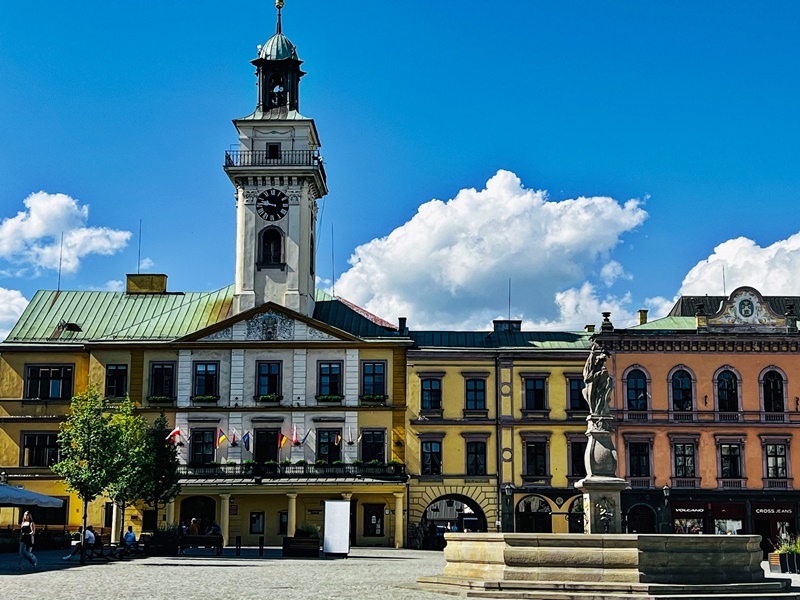 Budynek cieszyńskiego ratusza fot. BSK