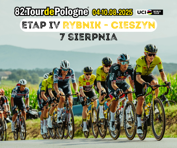Kolarze na trasie Tour de Pologne