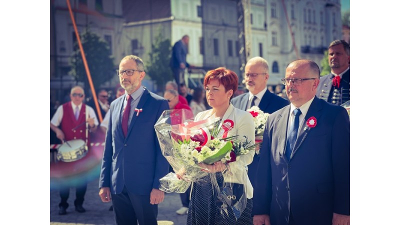 Obchody Narodowego Święta 3 Maja w Cieszynie fot. BSK