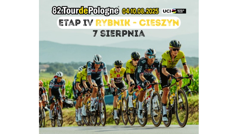 Kolarze na trasie Tour de Pologne