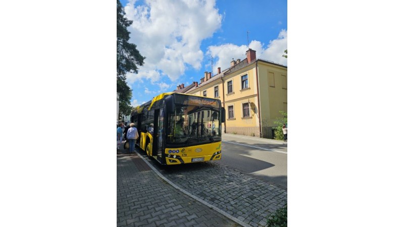 Zdjęcie przedstawiające cieszyński autobus