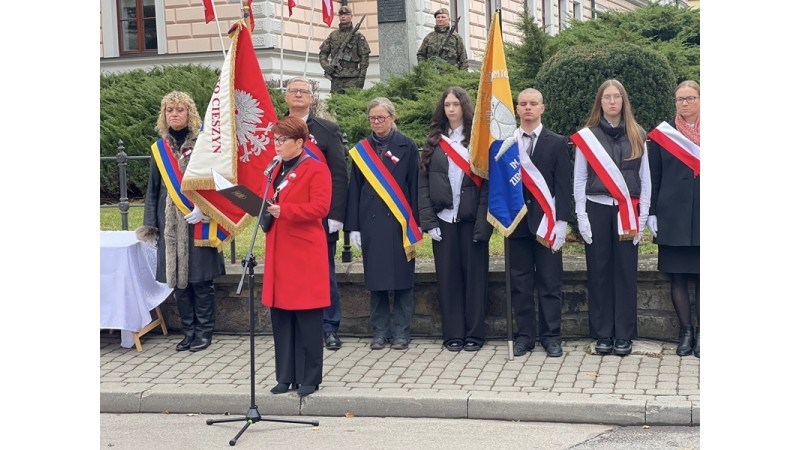 Przemówienie Burmistrz Miasta Cieszyna, Gabrieli Staszkiewicz 